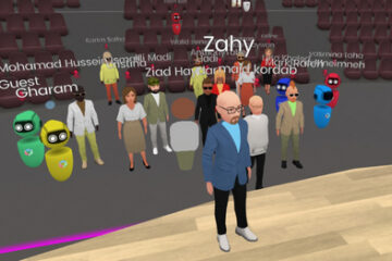 Metaverse Learning: Pioneering Innovation in Times of Crisis Dr. Zahy Ramadan turns to the virtual realm to give classes, reconnect and provide hope to his students.