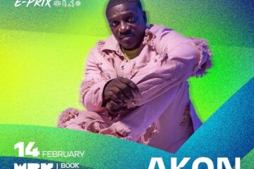 AKON TO PERFORM AT THE INAUGURAL JEDDAH E-PRIX 2025